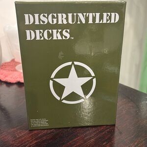 Disgruntled Decks The Original Military Party Card Game for Veterans